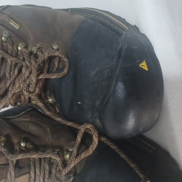 KEEN HEAVY DUTY WORK BOOTS SIZE 12EE STEEL TOE WATER PROOF